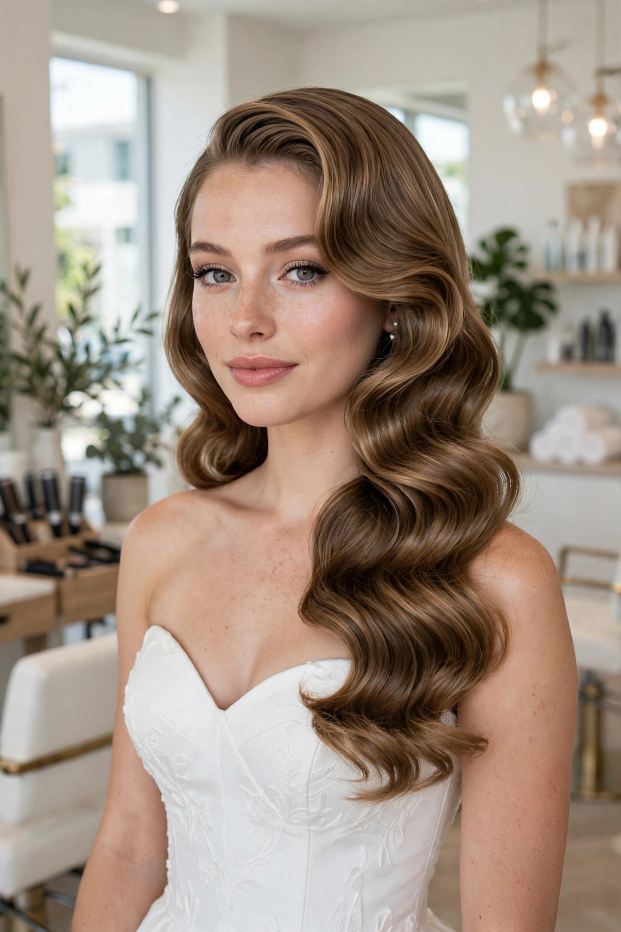 Hollywood waves made fuller with seamless clip-in extensions